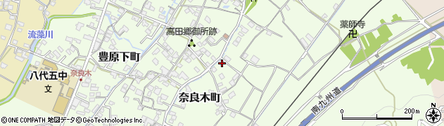 熊本県八代市奈良木町543周辺の地図