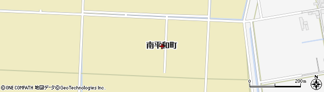 熊本県八代市南平和町周辺の地図