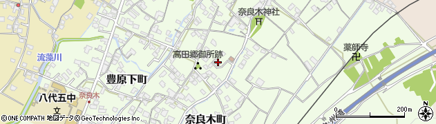 熊本県八代市奈良木町195周辺の地図