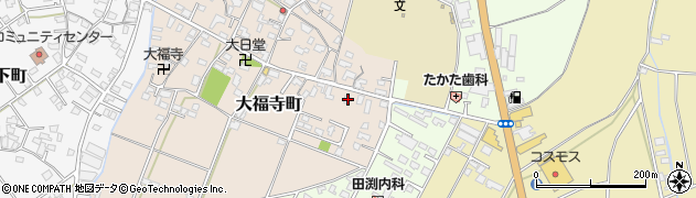 熊本県八代市大福寺町182周辺の地図