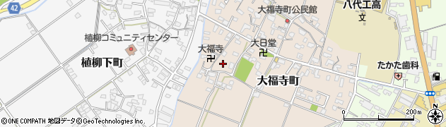 熊本県八代市大福寺町727周辺の地図
