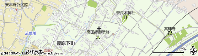 熊本県八代市奈良木町161周辺の地図