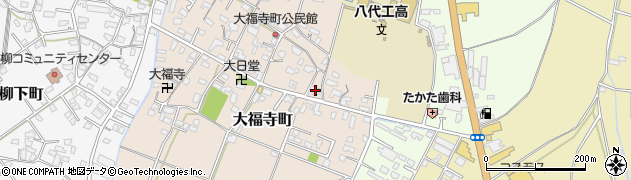 熊本県八代市大福寺町408周辺の地図