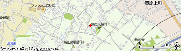 熊本県八代市奈良木町75周辺の地図