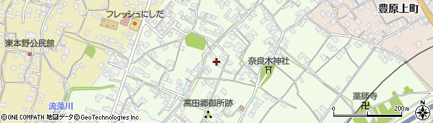 熊本県八代市奈良木町93周辺の地図