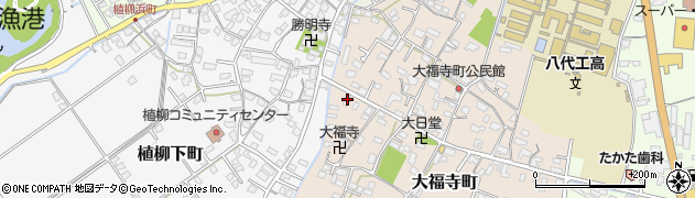 熊本県八代市大福寺町673周辺の地図