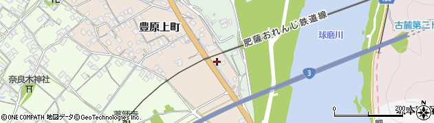 熊本県八代市豊原上町2992周辺の地図