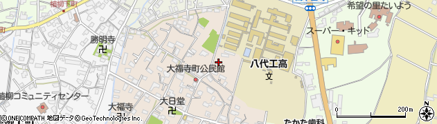 熊本県八代市大福寺町447周辺の地図