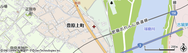 熊本県八代市豊原上町2976周辺の地図