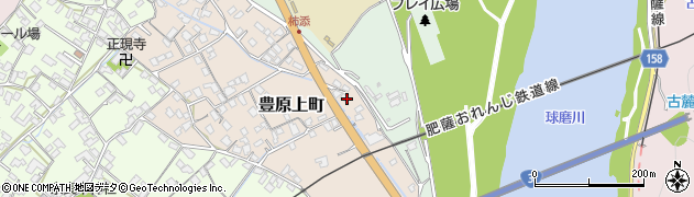 熊本県八代市豊原上町2973周辺の地図