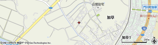宮崎県東臼杵郡門川町加草1649周辺の地図