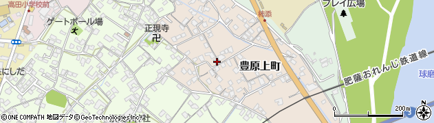 熊本県八代市豊原上町3261周辺の地図