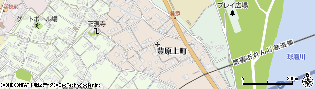 熊本県八代市豊原上町3213周辺の地図