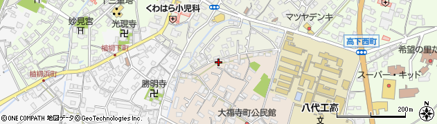 熊本県八代市大福寺町626周辺の地図