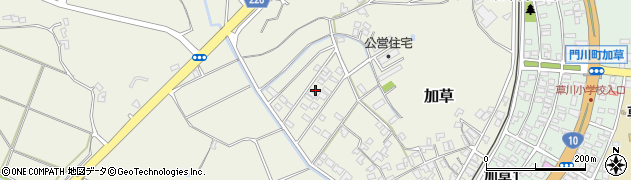宮崎県東臼杵郡門川町加草1644周辺の地図