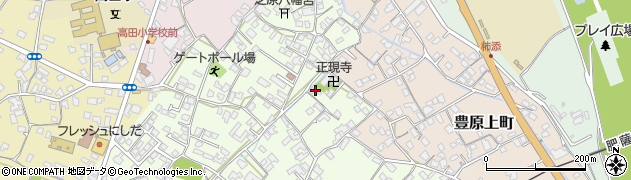 熊本県八代市奈良木町21周辺の地図