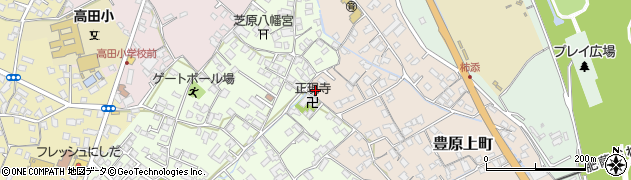 熊本県八代市豊原上町3290周辺の地図