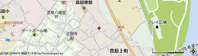 熊本県八代市豊原上町2944周辺の地図