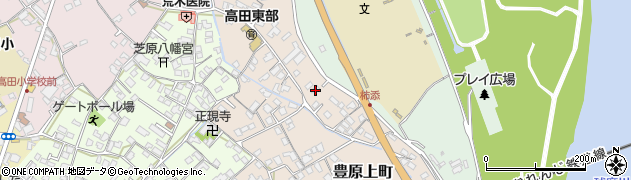 熊本県八代市豊原上町2945周辺の地図