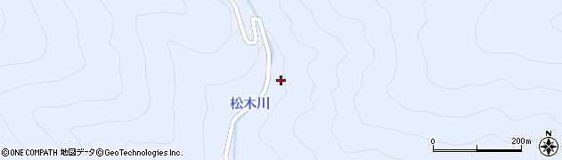 松木川周辺の地図