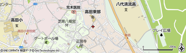 熊本県八代市豊原上町2922周辺の地図