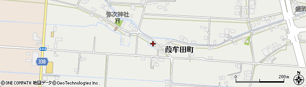 熊本県八代市葭牟田町886周辺の地図