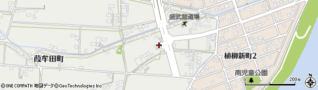 熊本県八代市葭牟田町212周辺の地図