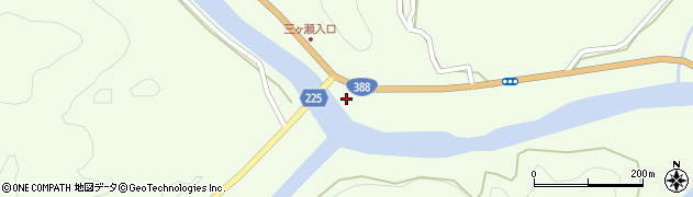 宮崎県門川町（東臼杵郡）川内周辺の地図