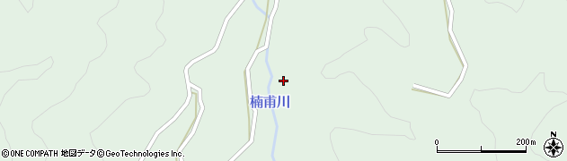 楠甫川周辺の地図