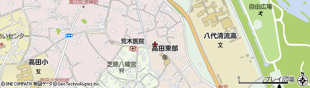 熊本県八代市豊原上町2909周辺の地図