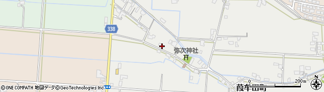 熊本県八代市葭牟田町318周辺の地図