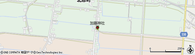 熊本県八代市北原町670周辺の地図
