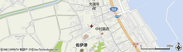 熊本県天草市佐伊津町2409周辺の地図
