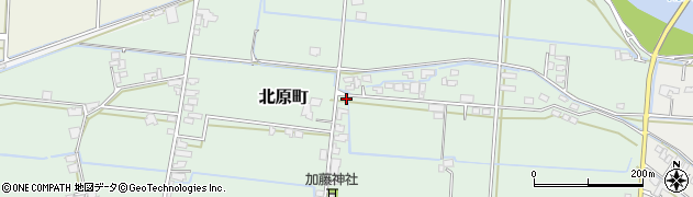 熊本県八代市北原町613周辺の地図