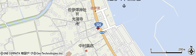 熊本県天草市佐伊津町2141周辺の地図