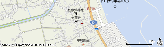 熊本県天草市佐伊津町2217周辺の地図