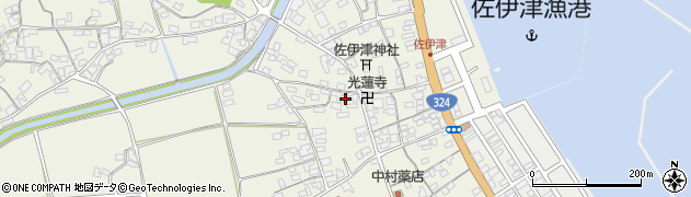 熊本県天草市佐伊津町2419周辺の地図
