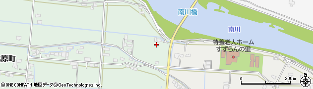 熊本県八代市北原町25周辺の地図