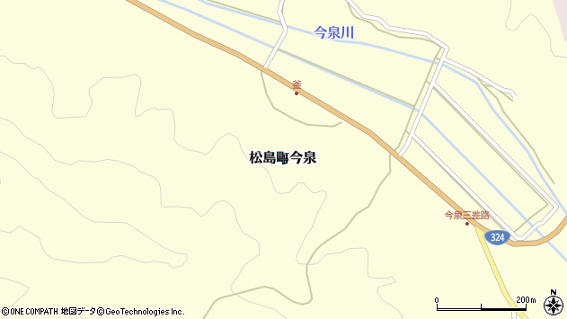 〒861-6103 熊本県上天草市松島町今泉の地図