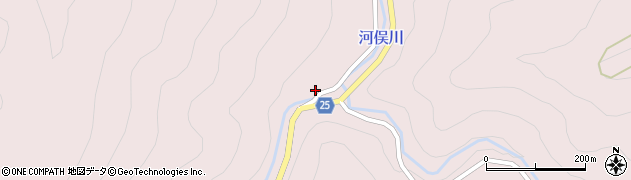 熊本県八代市東陽町河俣4023周辺の地図
