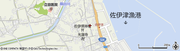 熊本県天草市佐伊津町2178周辺の地図