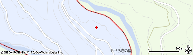 民宿中田周辺の地図