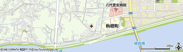 熊本県八代市古城町1558周辺の地図