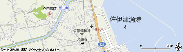 熊本県天草市佐伊津町2451周辺の地図