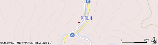 熊本県八代市東陽町河俣3701周辺の地図