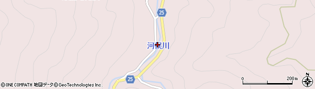 熊本県八代市東陽町河俣3752周辺の地図