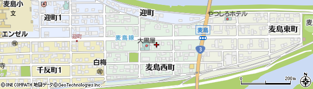 熊本県八代市麦島西町7周辺の地図