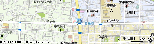 株式会社チューケン　日本医薬中央研究所八代営業所周辺の地図