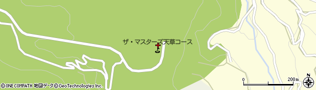 ザ・マスターズ天草コース周辺の地図