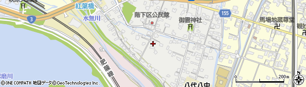 熊本県八代市西宮町周辺の地図